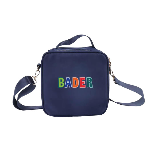 Navy Blue Color School Lunch bag 2025 - Letter Design