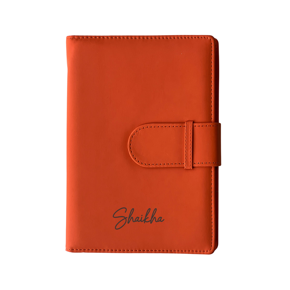 Leather Engraved Notebook D02