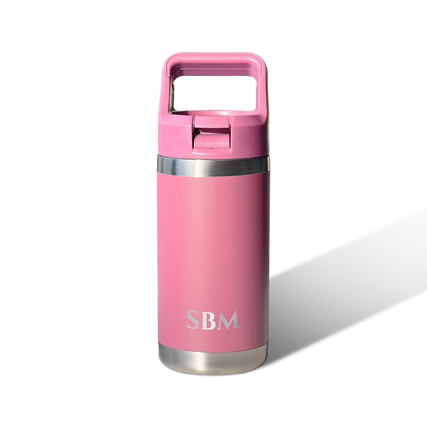 Custom Engraved Pink Vacuum Bottle