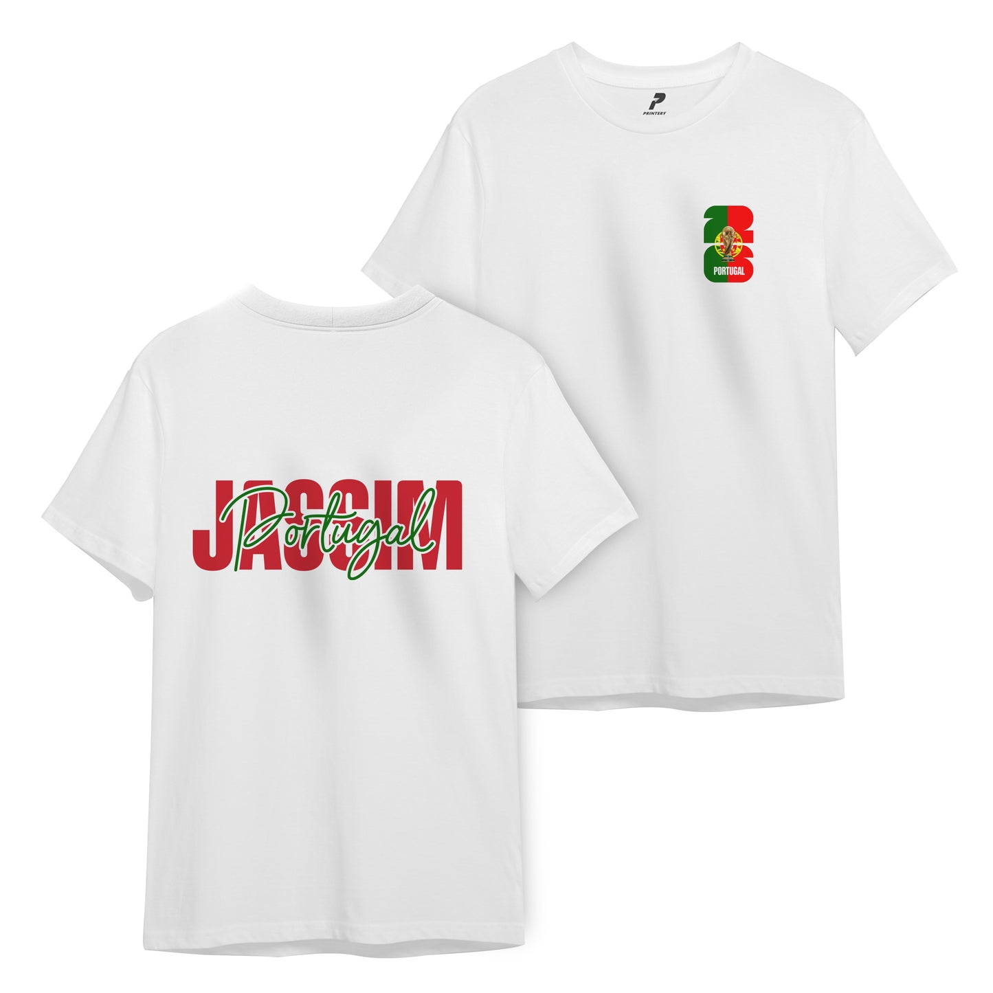Portugal Customized T-Shirt WCD01