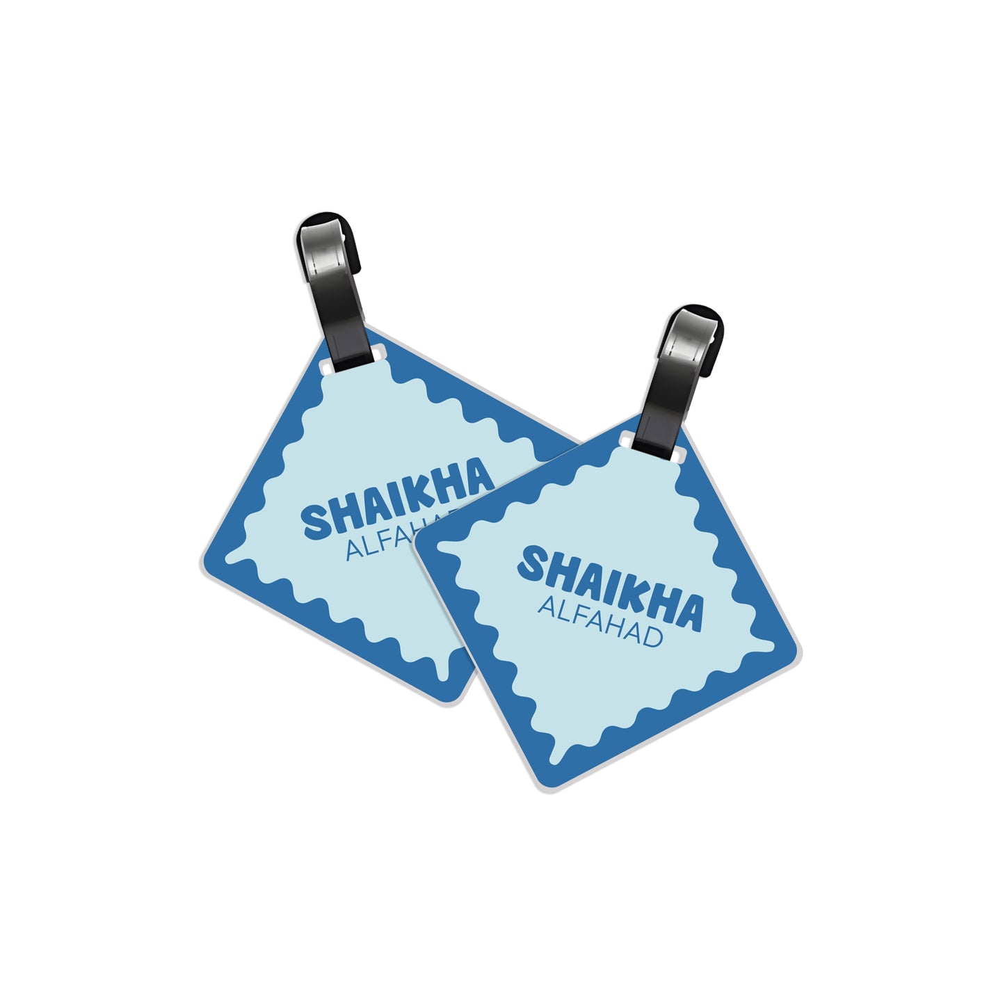School Tags D170 - Blue