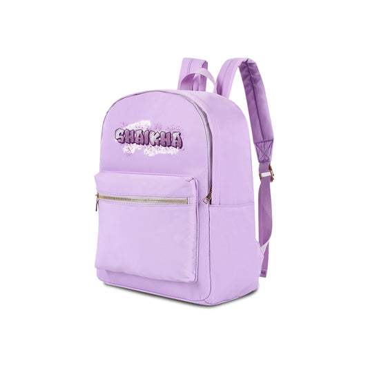 Purple School Backpack 2025 - Graffiti