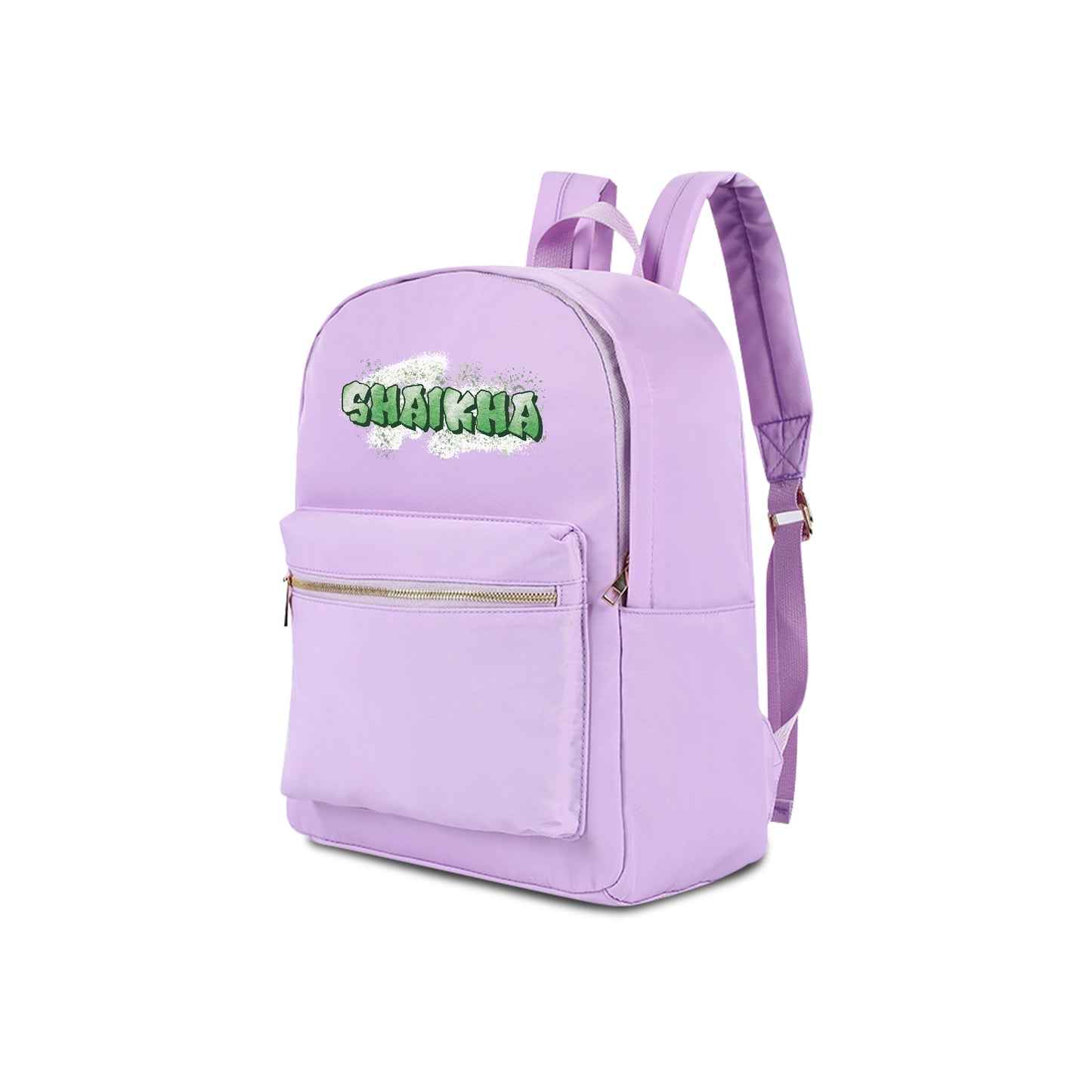 Purple School Backpack 2025 - Graffiti