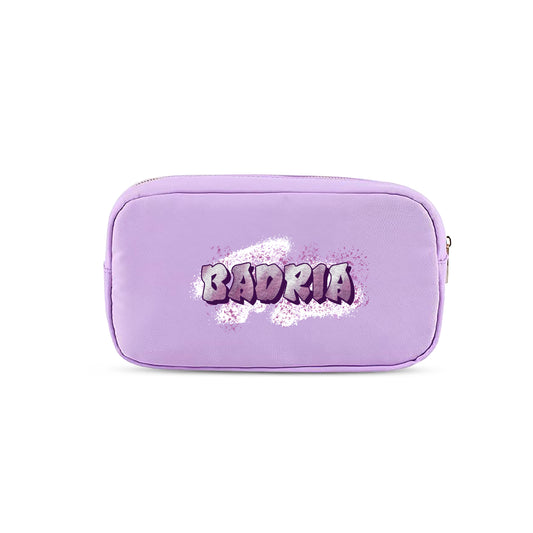 Purple School Pouches 2025 - Graffiti