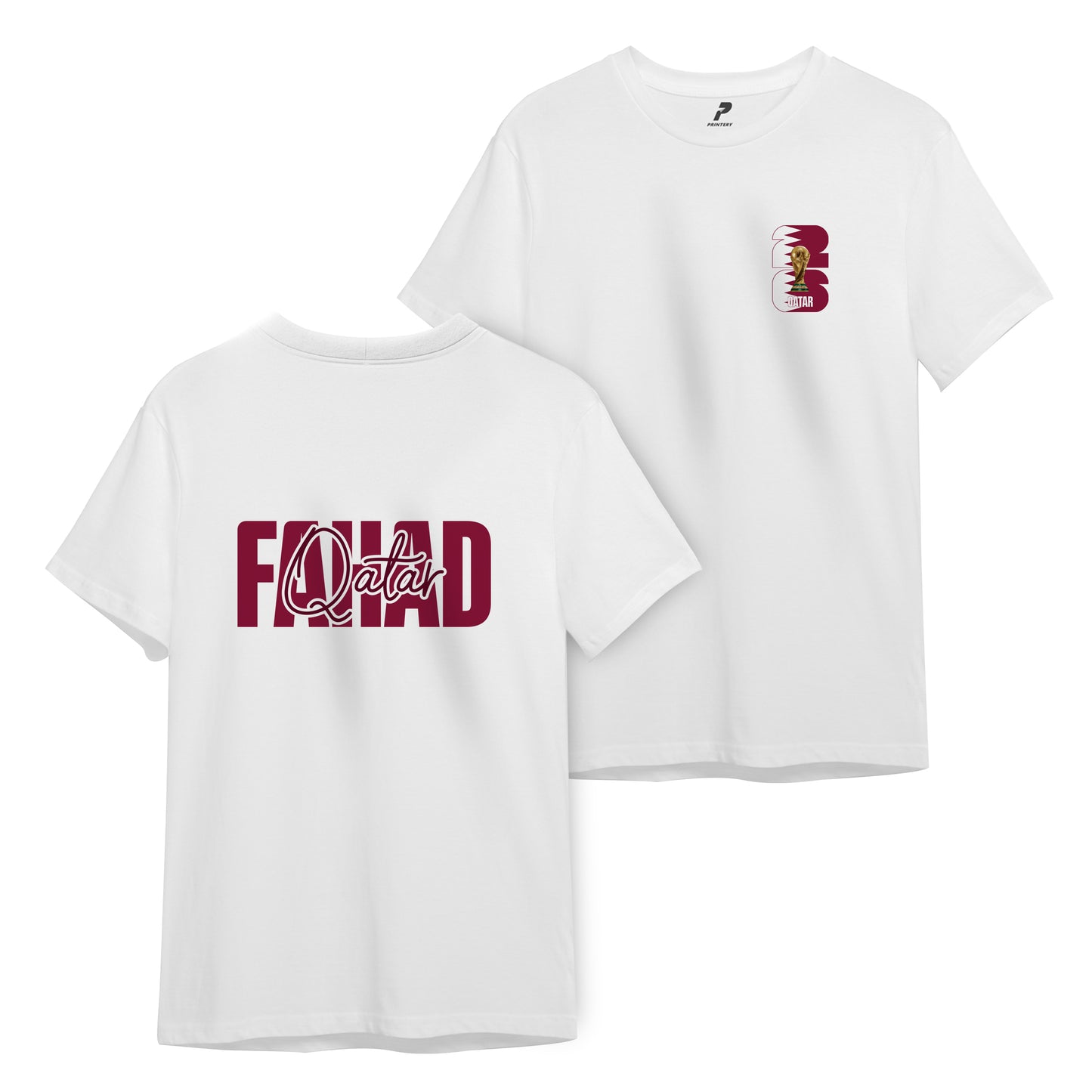 Qatar Customized T-Shirt WCD01