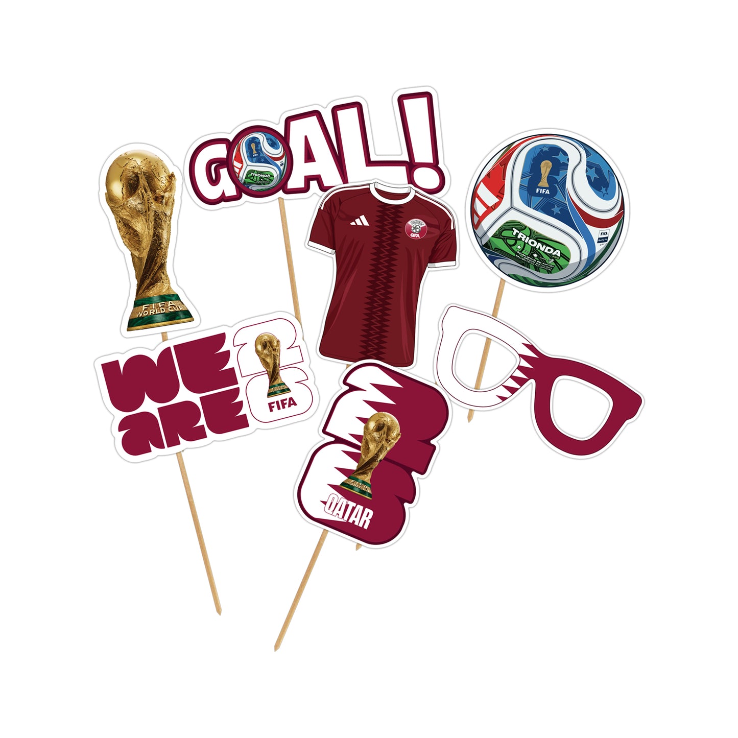 Qatar World Cup Photo Props