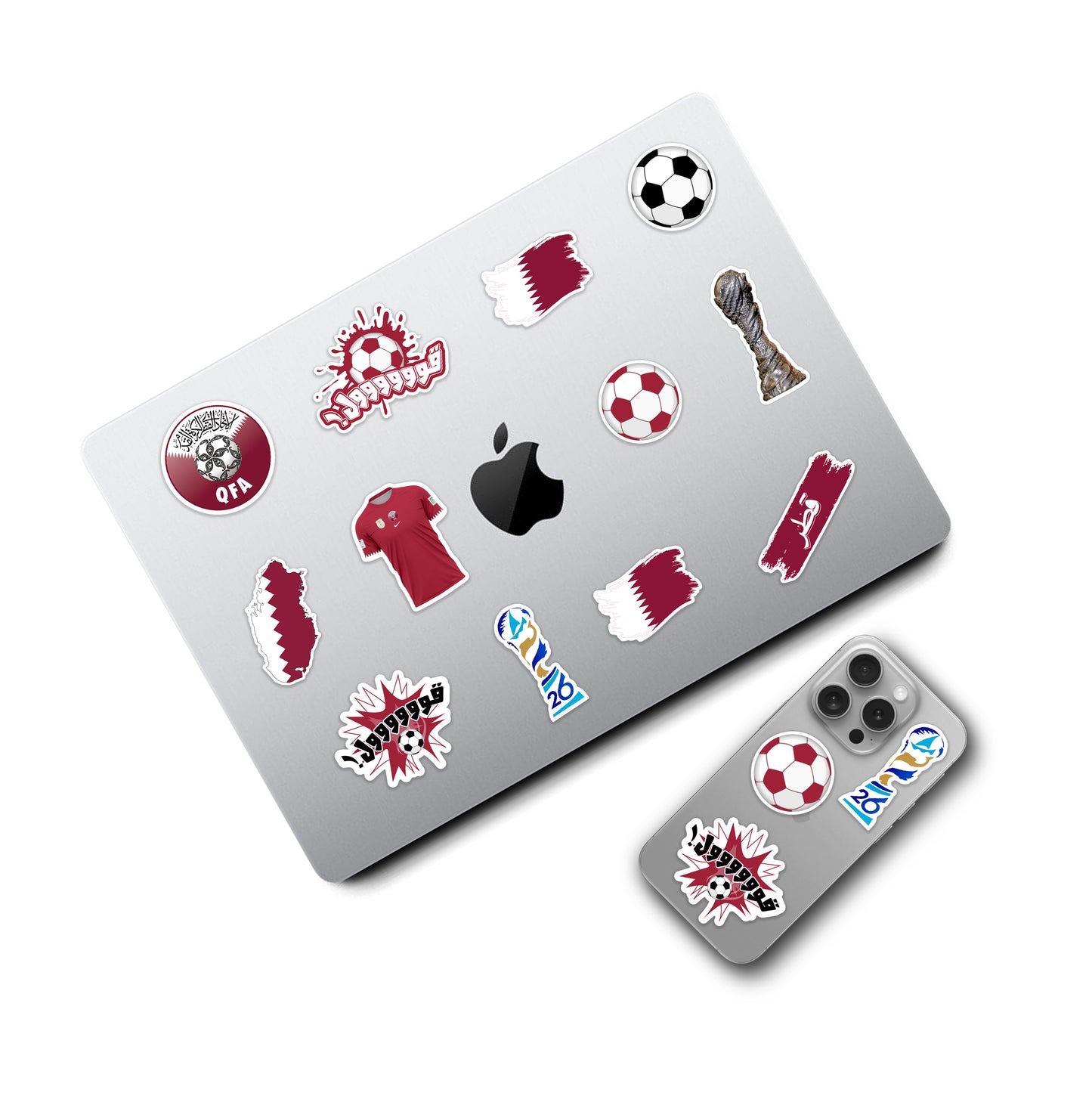 Qatar Khaleeji Football Sticker Pack