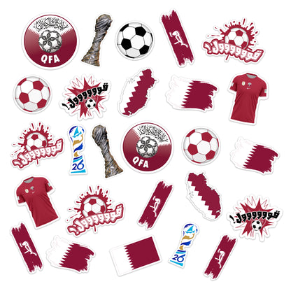 Qatar Khaleeji Football Sticker Pack