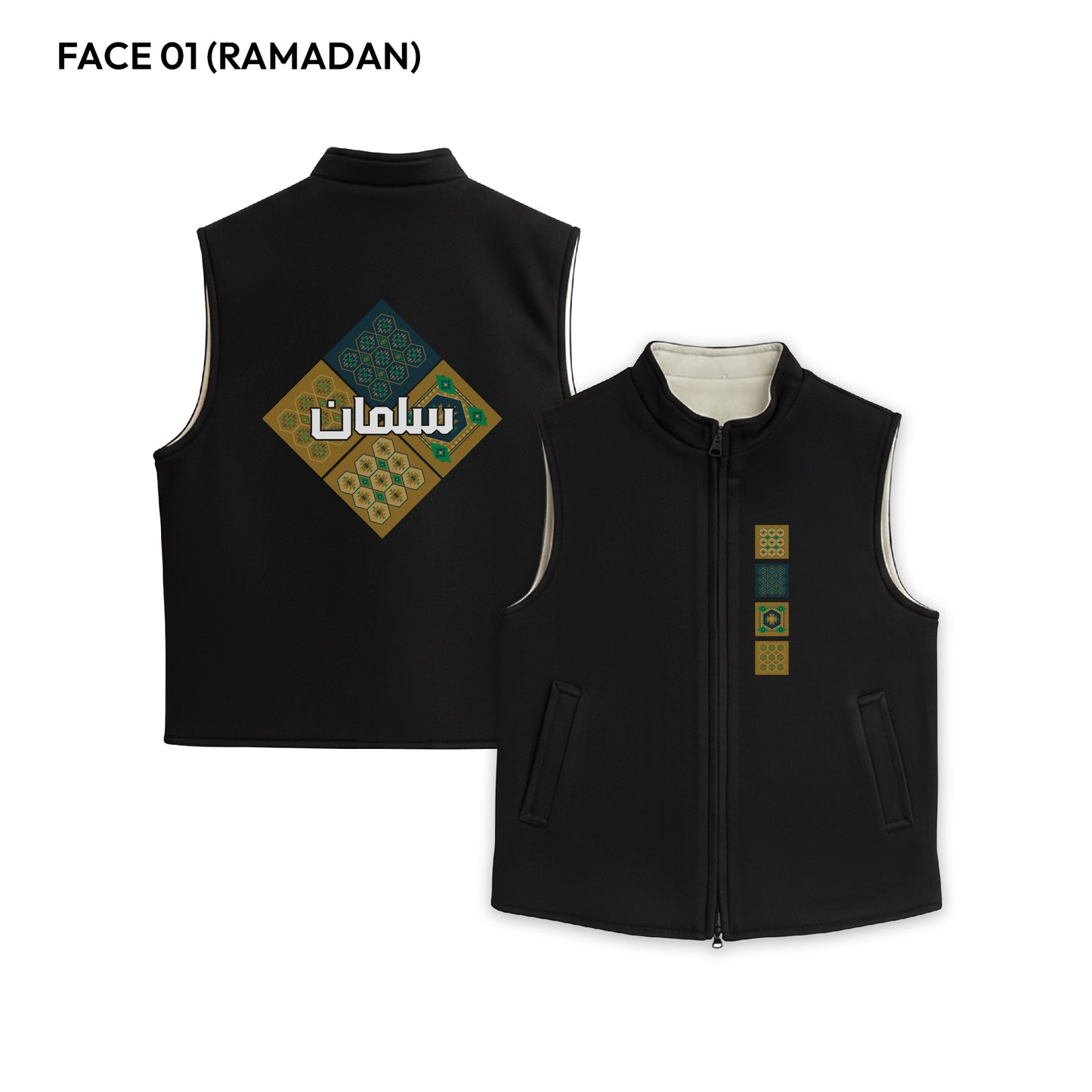 Double Face Ramadan & ND Vest RD04