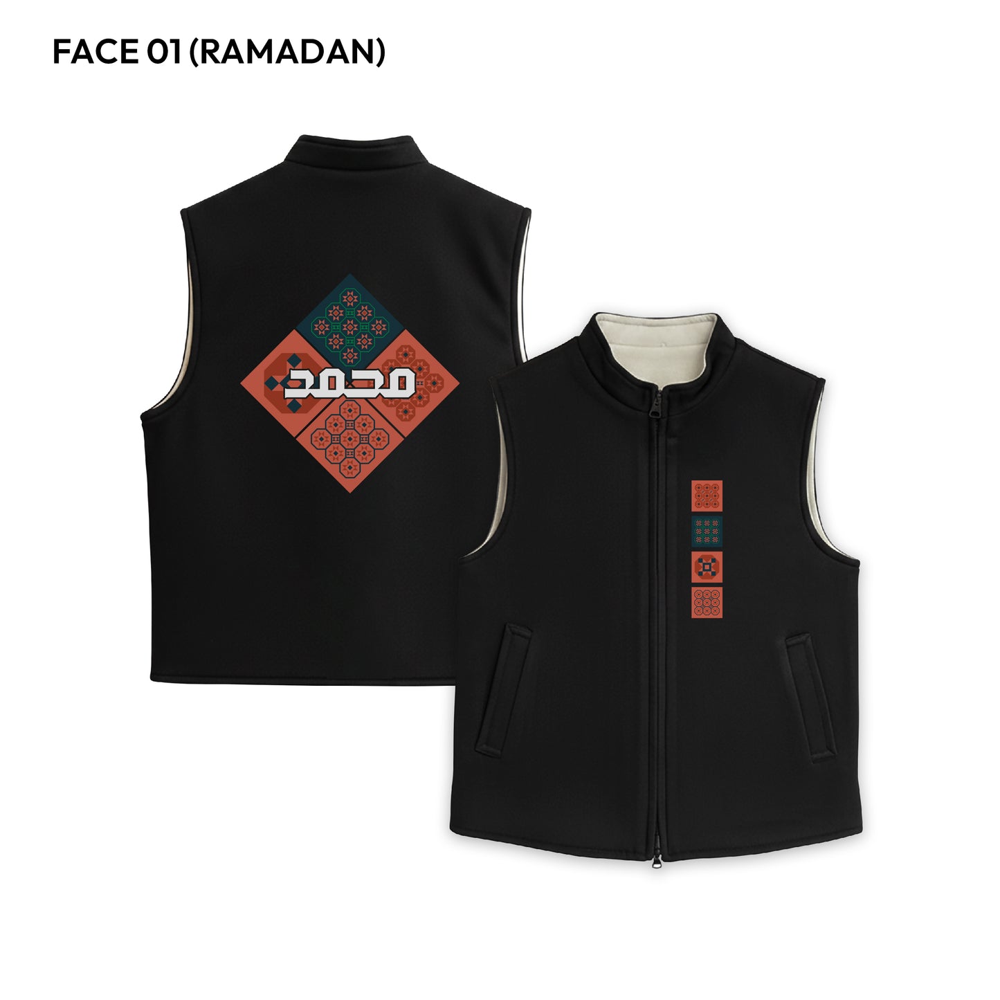 Double Face Ramadan & ND Vest RD04