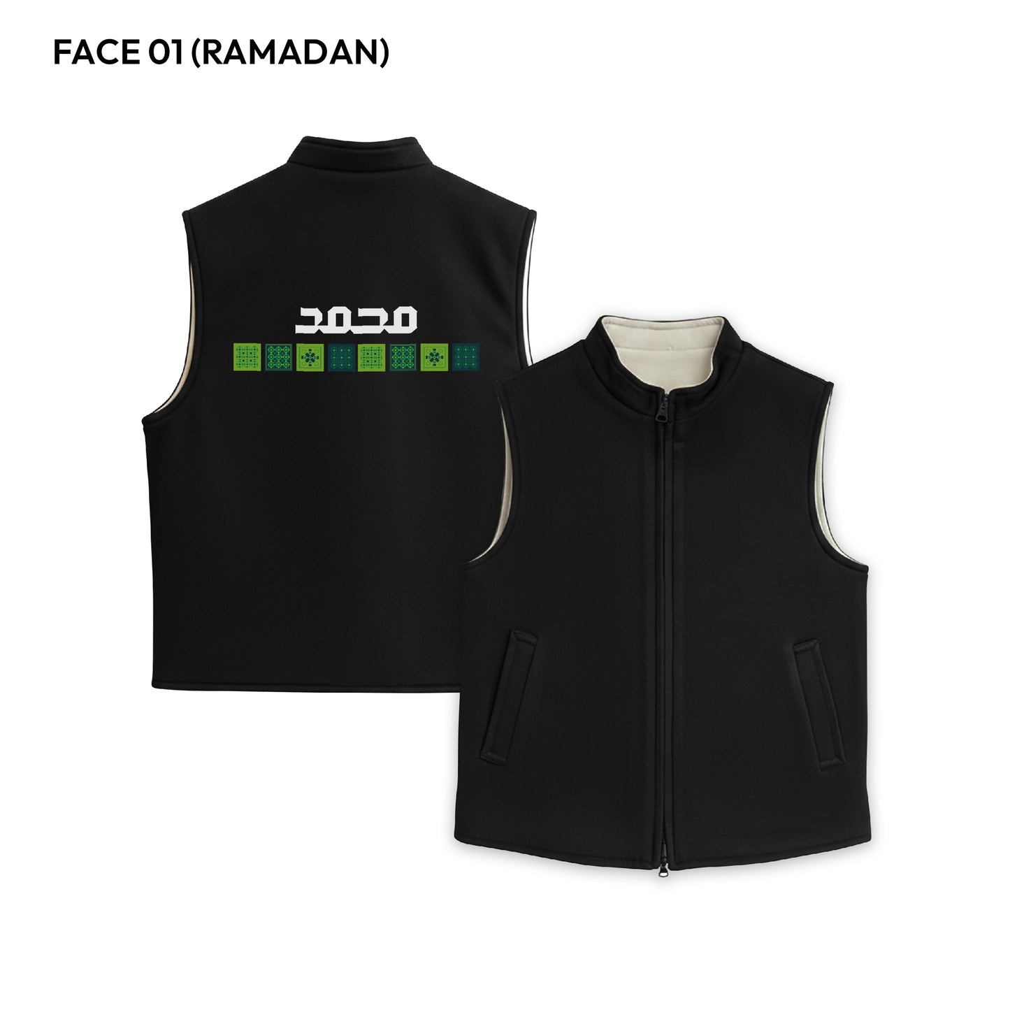 Double Face Ramadan & ND Vest RD01