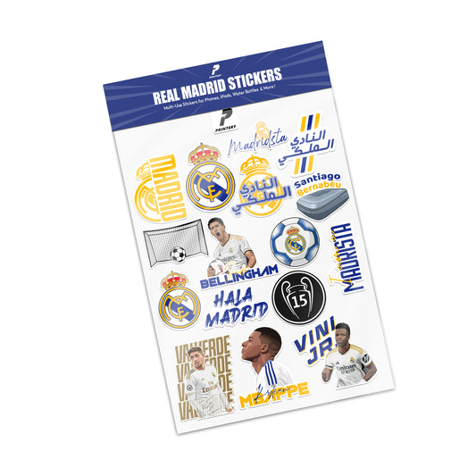 Real Madrid Multi Use Sticker Pack