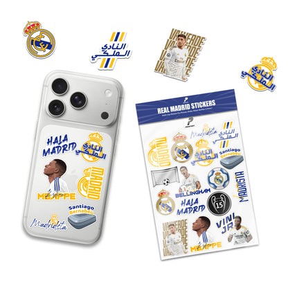 Real Madrid Multi Use Sticker Pack