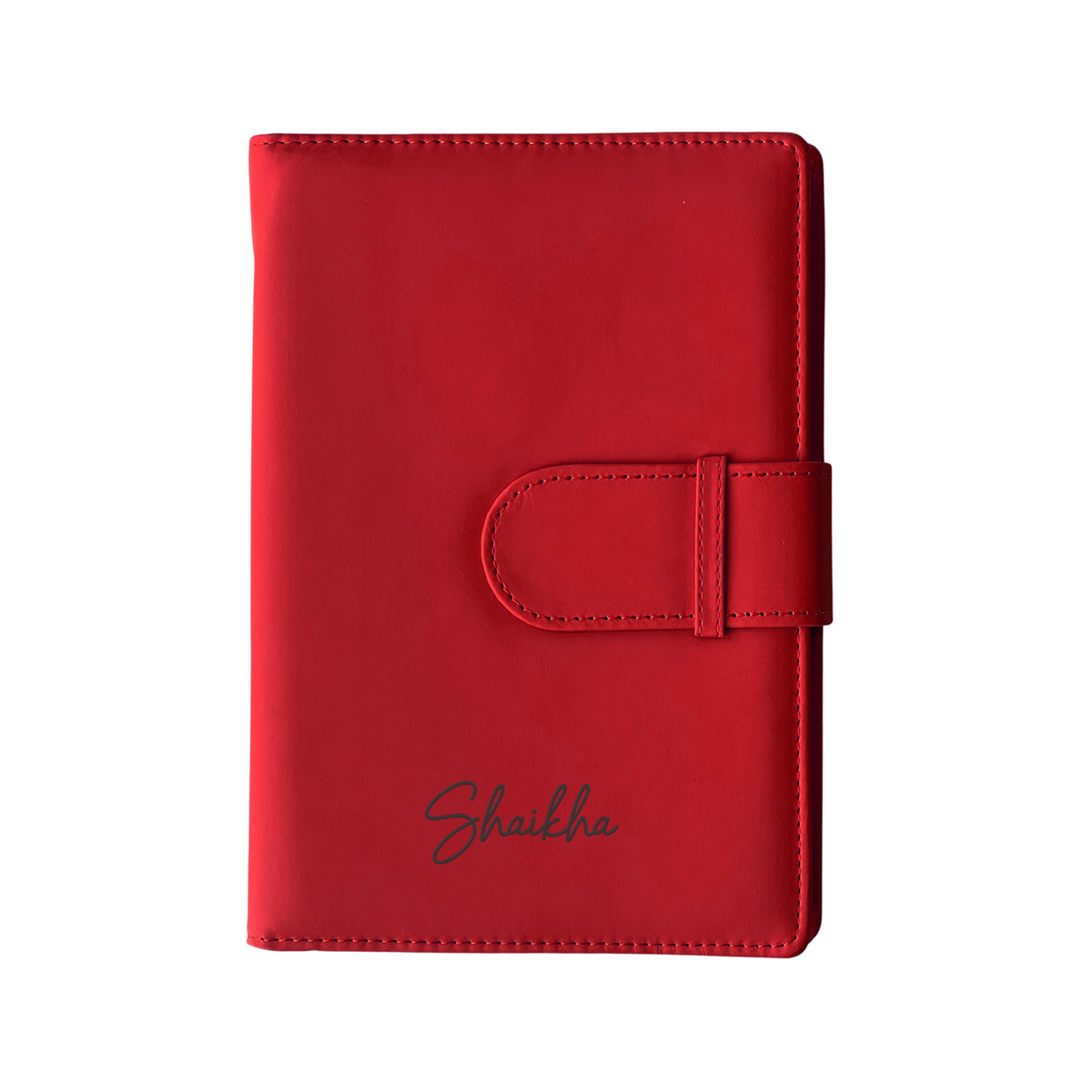 Leather Engraved Notebook D02