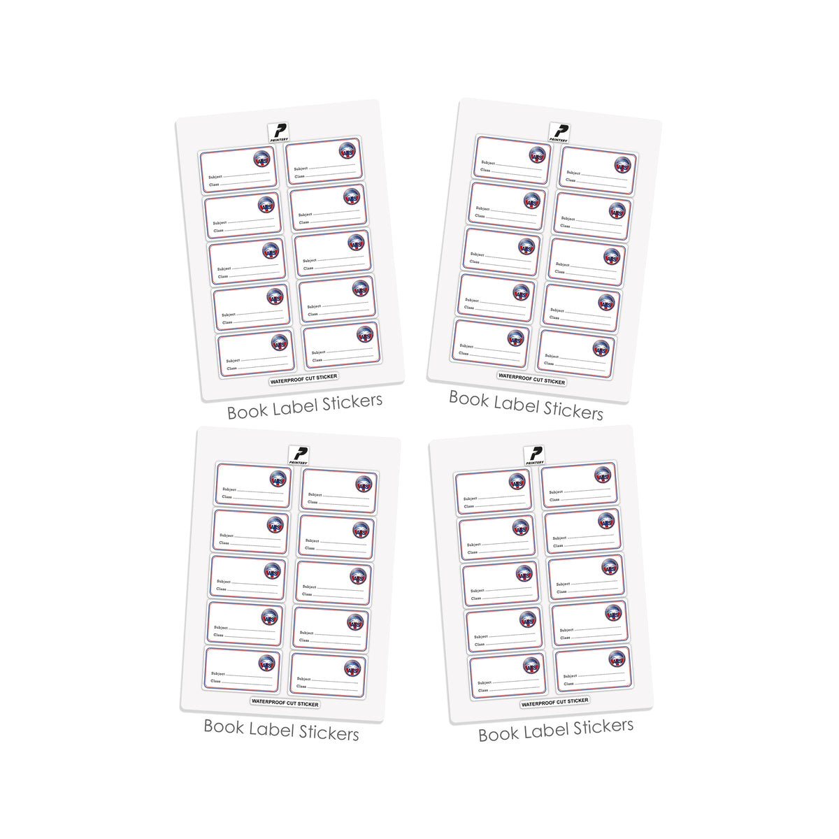 Abs Plastic Labels ABS Ready To Buy School Labels – PRINTERY