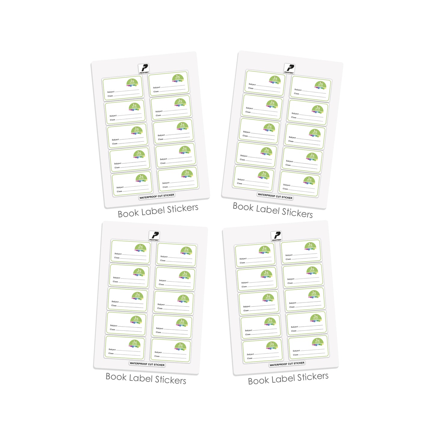 J'S Pre-School Ready To Buy Labels