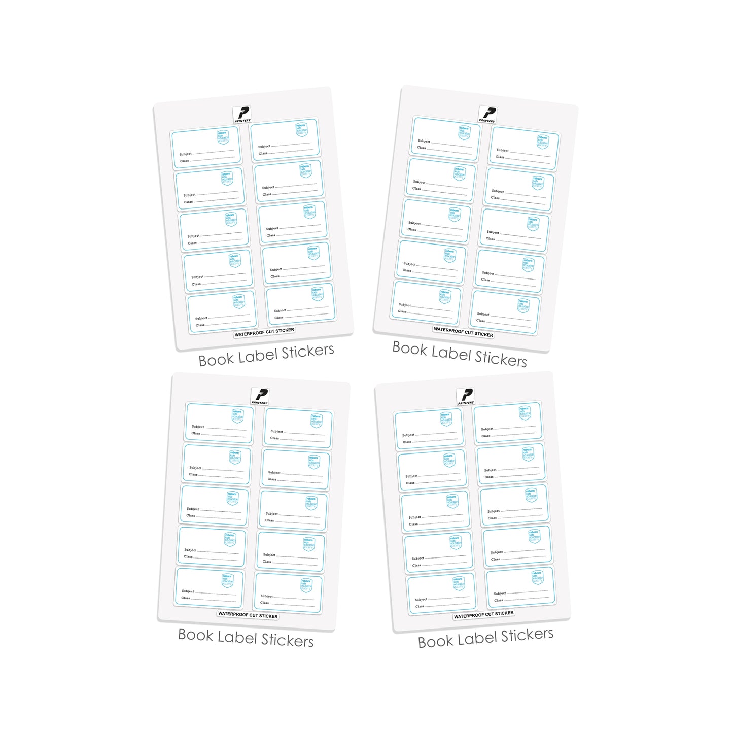 Reborn Ready To Buy School Labels