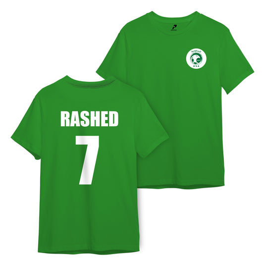 Saudi Khaleeji Football Green T-Shirt 02