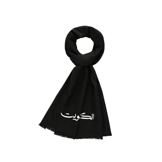 National Day Scarf Black