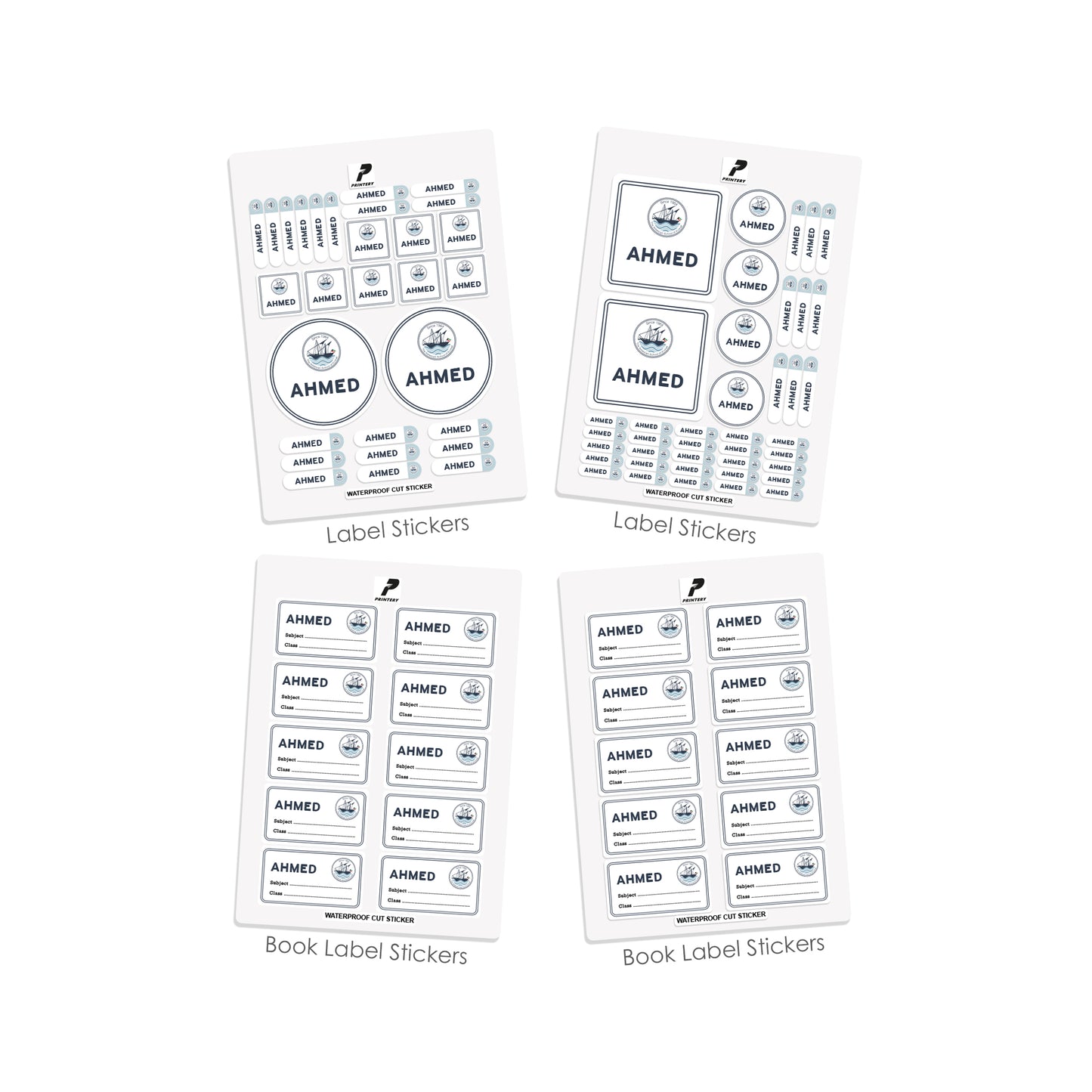 ASK Customized School Labels