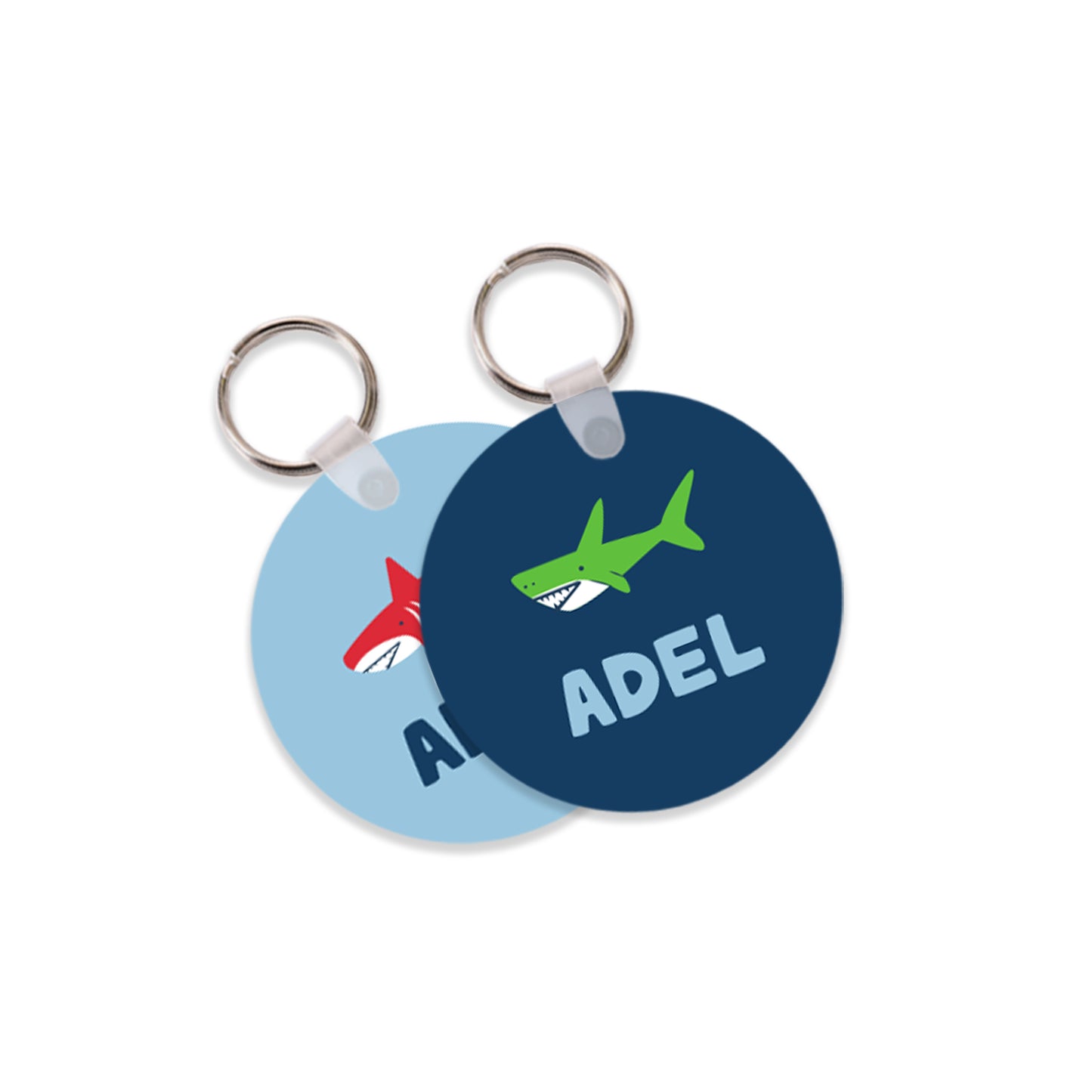School Tags D106 - Sharks