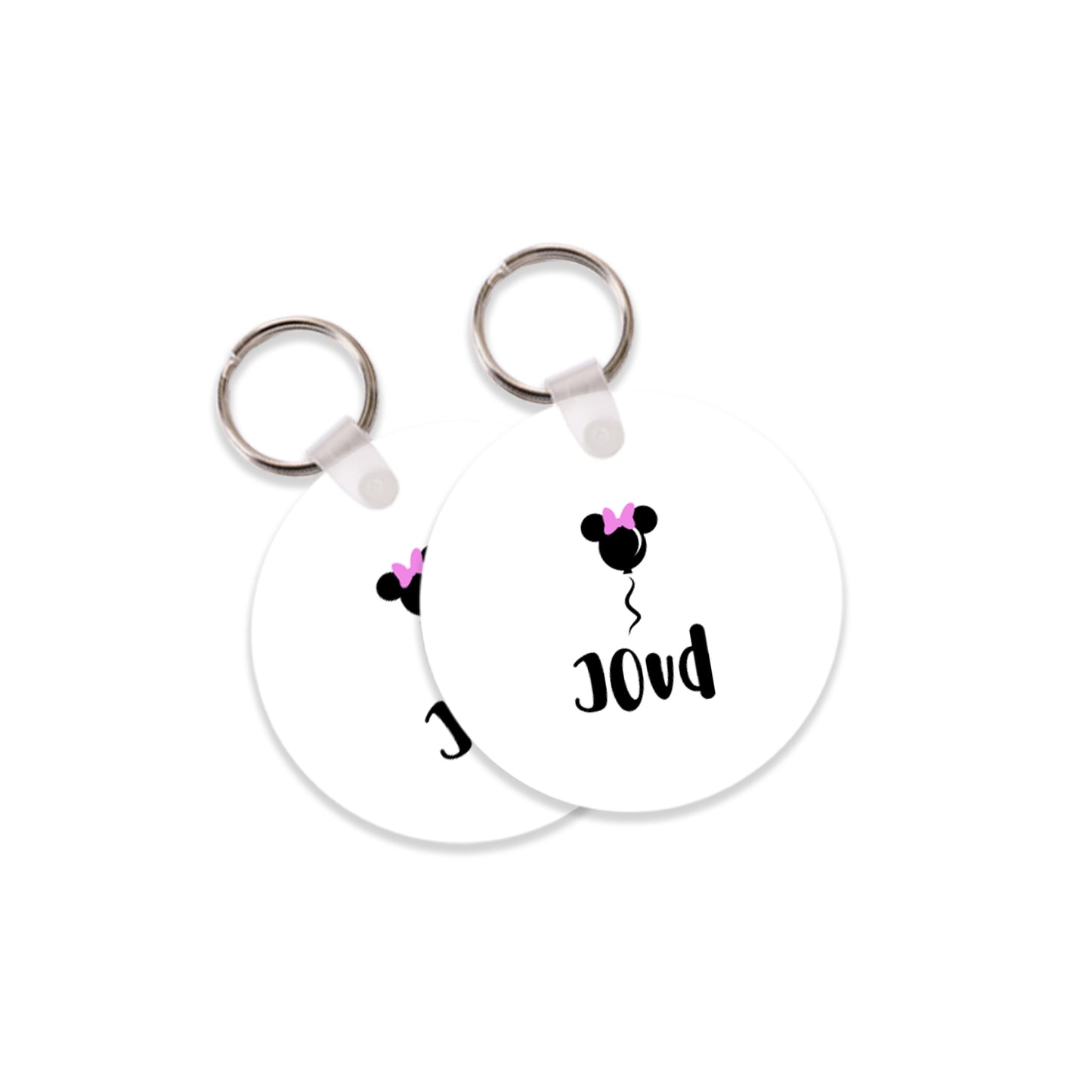 School Tags D050 - Minnie Mouse