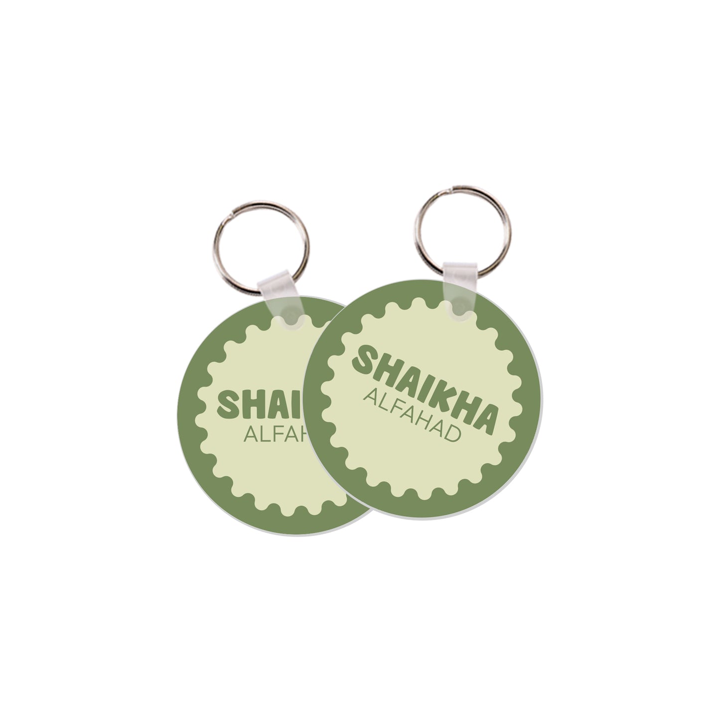 School Tags D170 - Green
