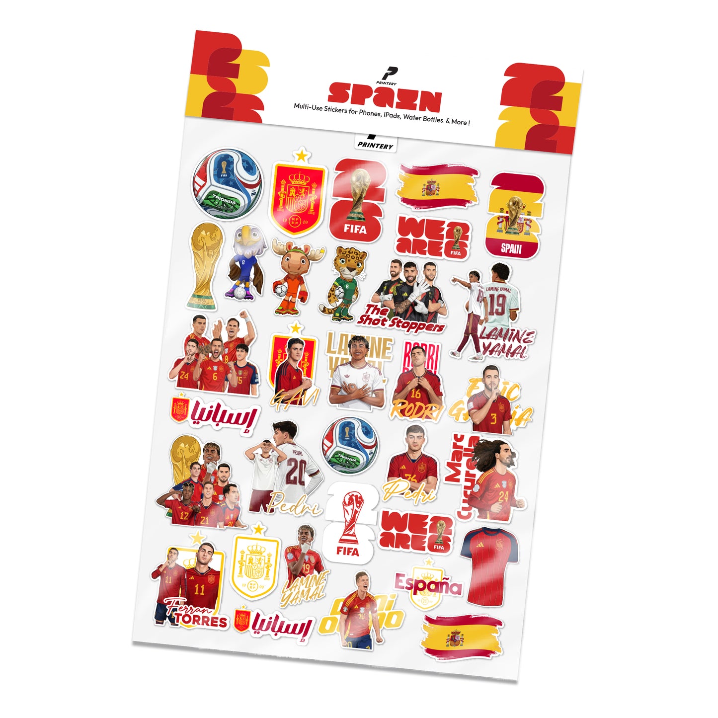 Spain Sticker Pack