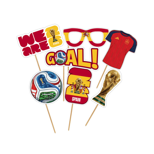 Spain World Cup Photo Props