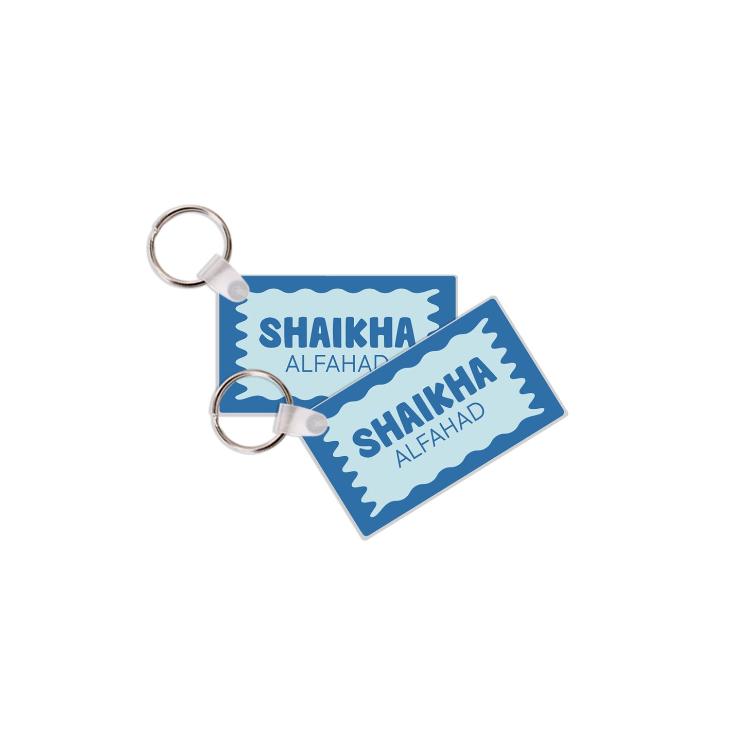 School Tags D170 - Blue