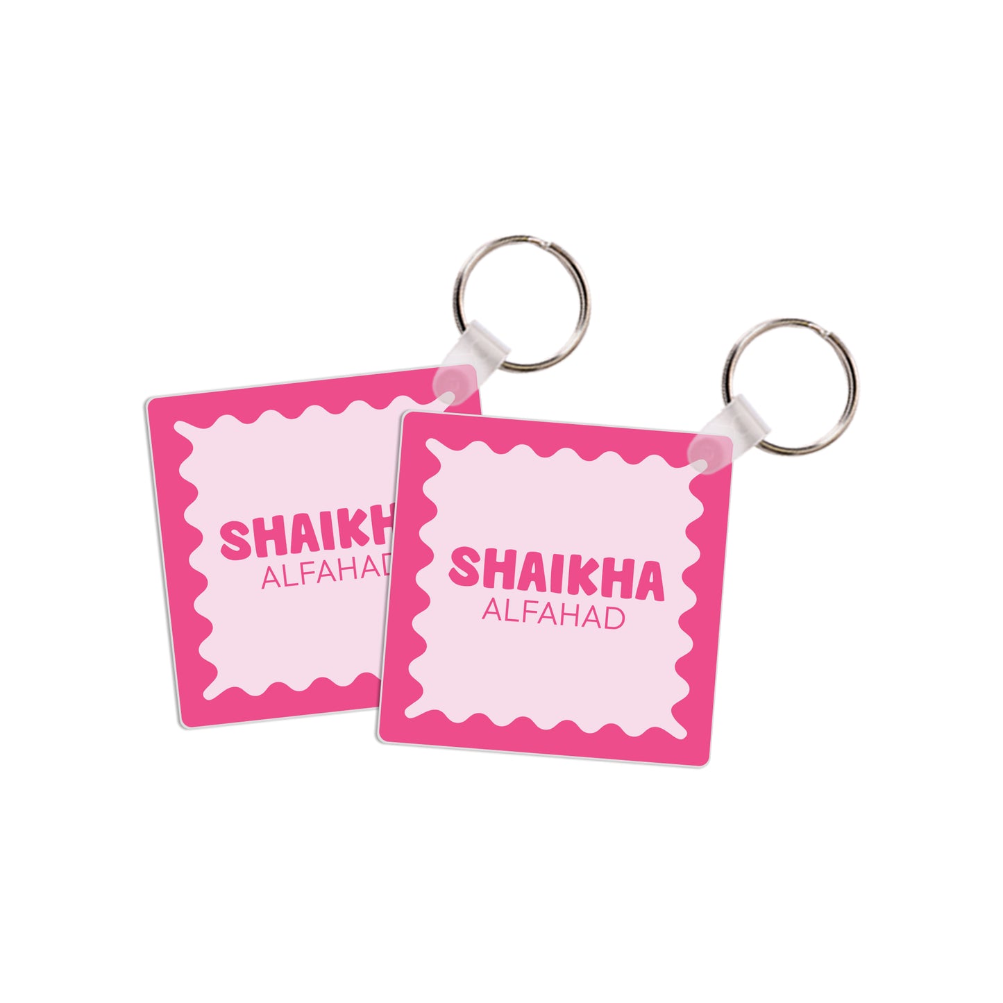 School Tags D170 - Pink