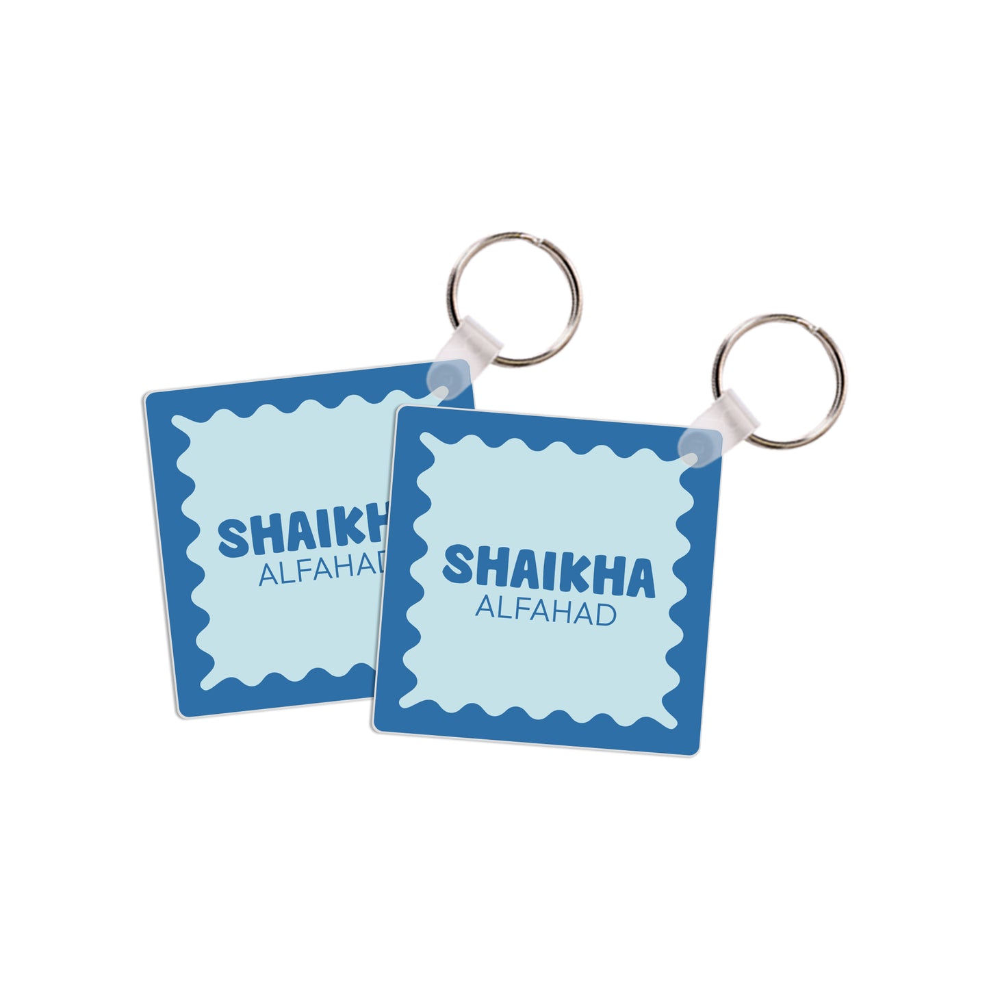 School Tags D170 - Blue