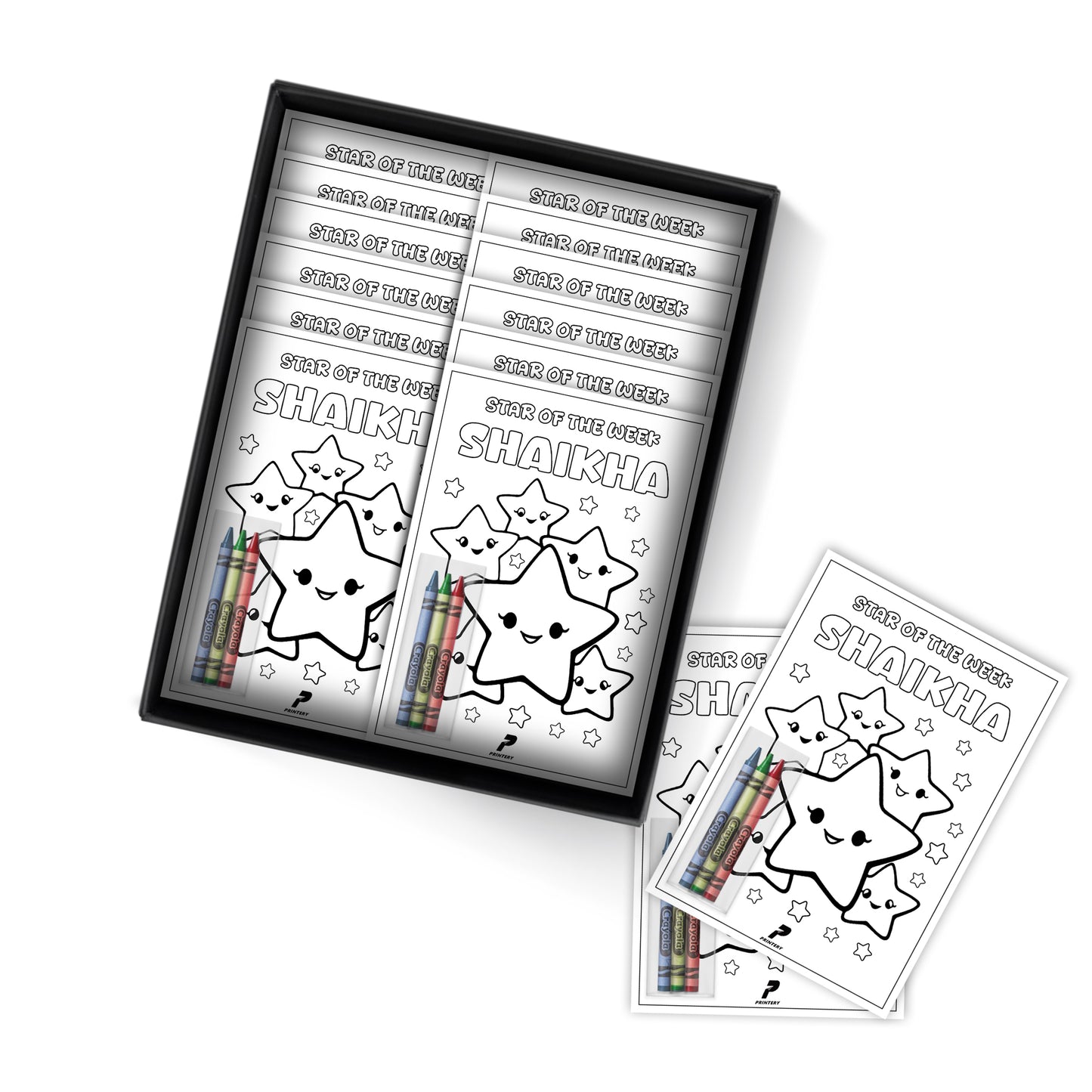 Star of the Week Coloring Giveaway Box 01