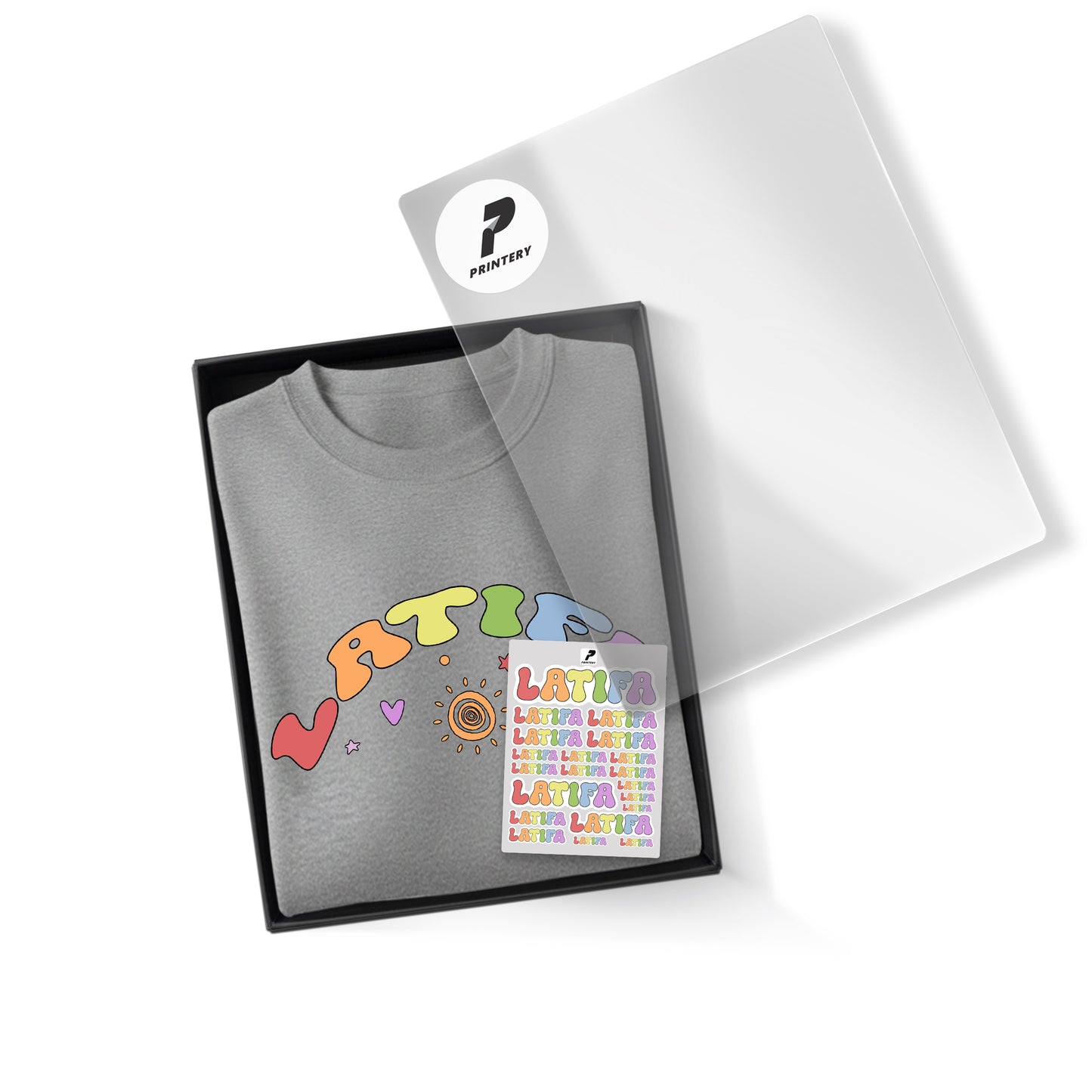 Sweatshirt with Sticker Gift Set D683