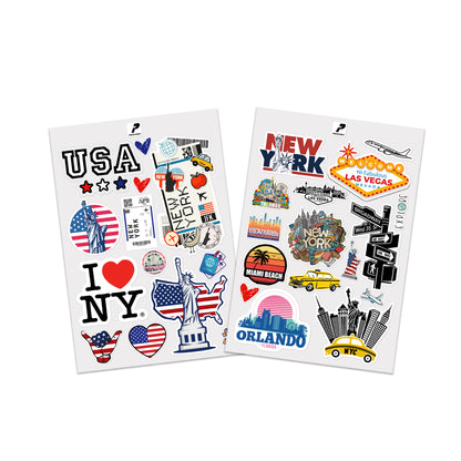 Traveling Stickers - USA
