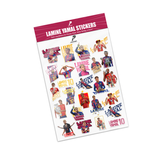 Lamine Yamal Multi Use Sticker Pack