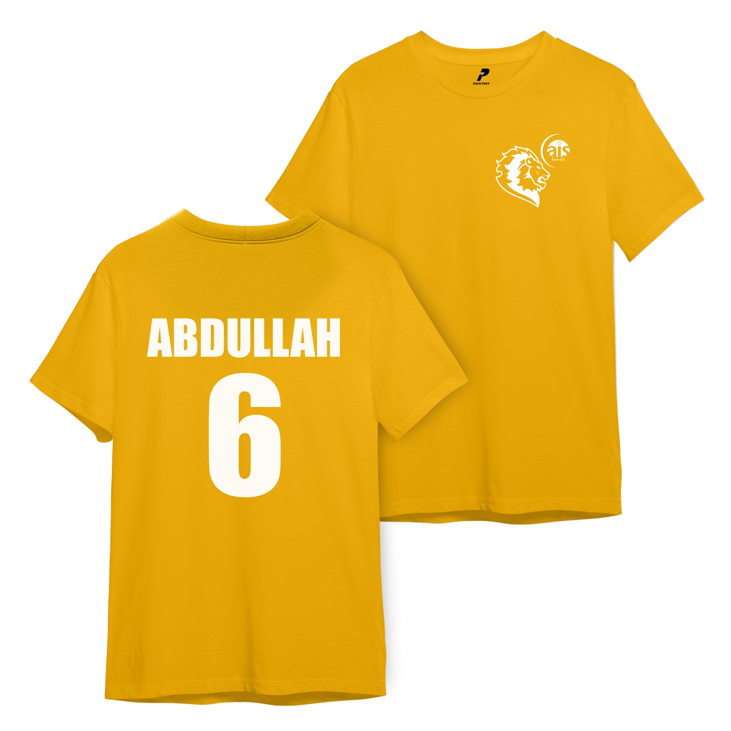 AIS Sports Day Yellow T-Shirt