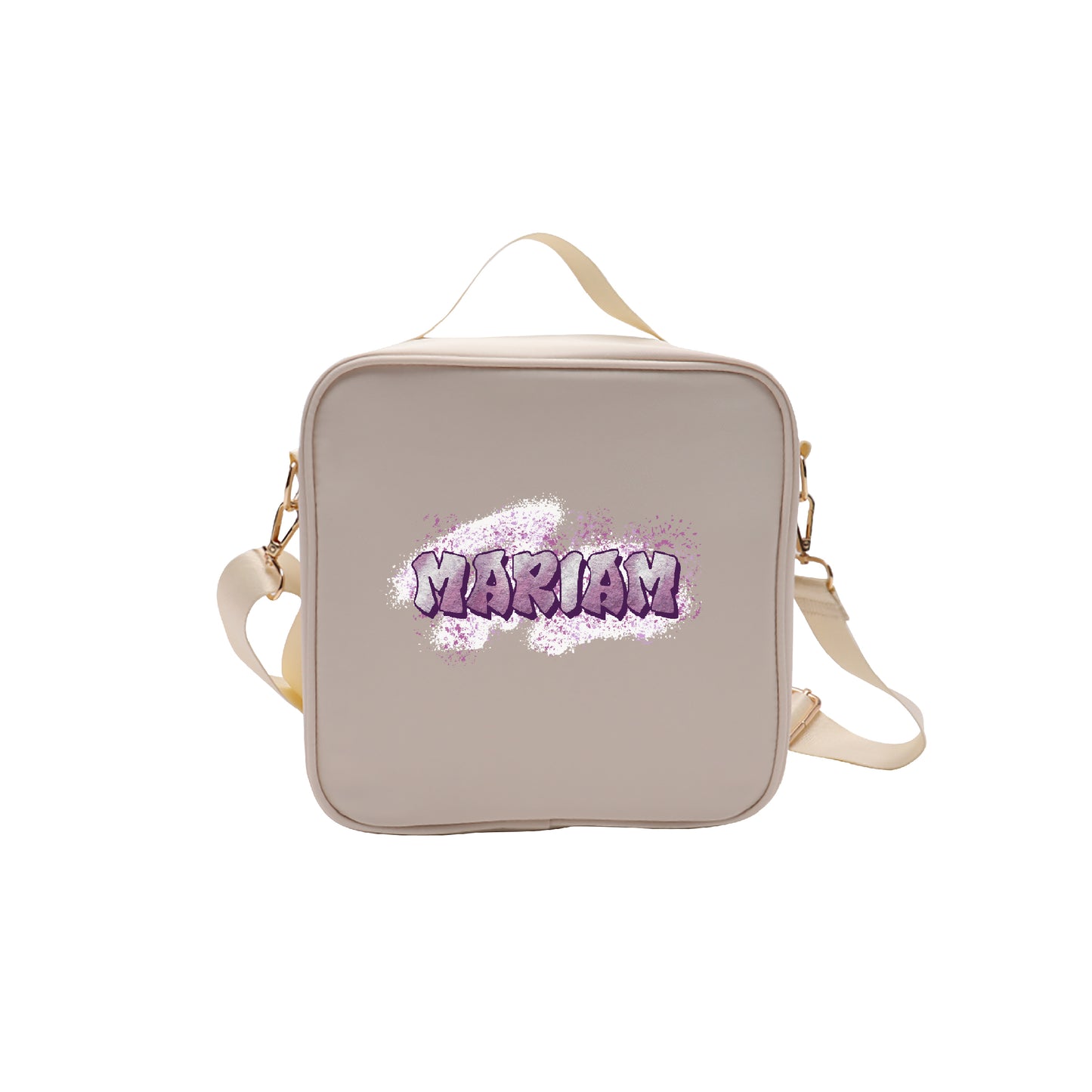 Nude Color School Lunch bag 2025 - Graffiti