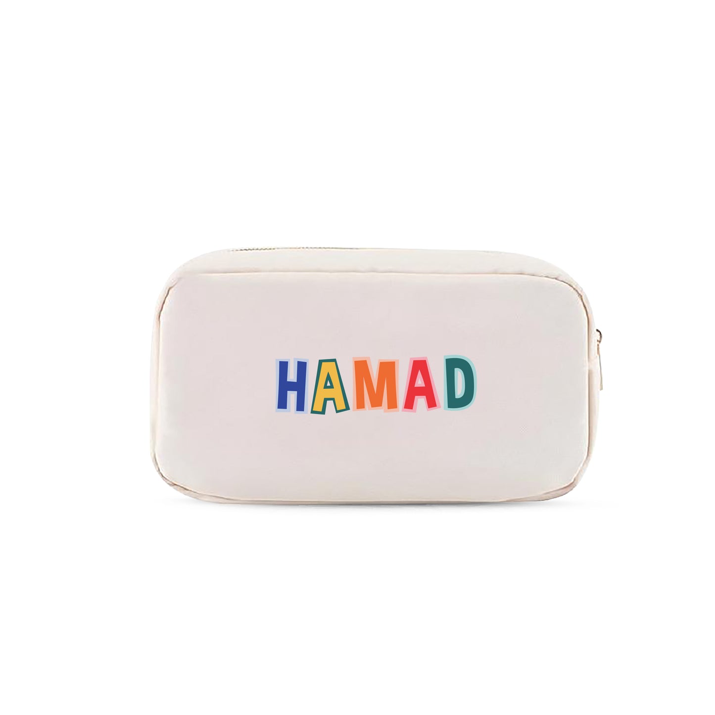 Nude Color School Pouches 2025 - Letter Design
