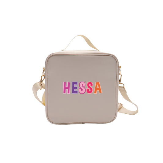 Nude Color School Lunch bag 2025 - Letter Design