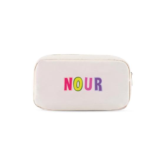 Nude Color School Pouches 2025 - Letter Design