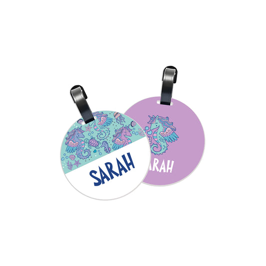 School Tags D122 - Unicorn