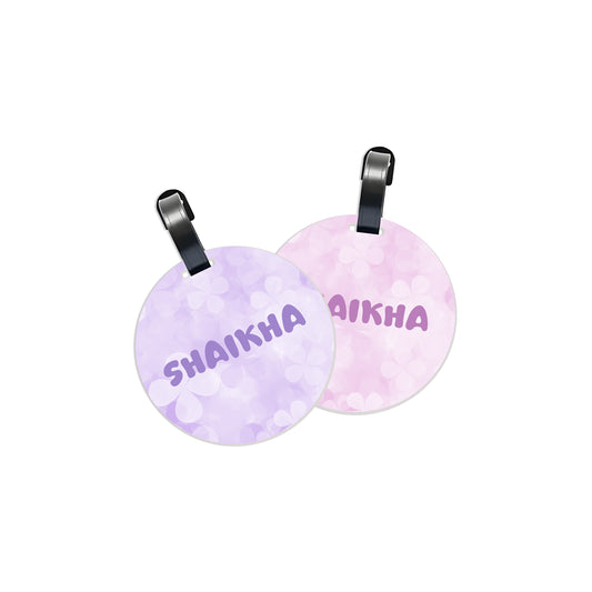 School Tags D137 - Flower