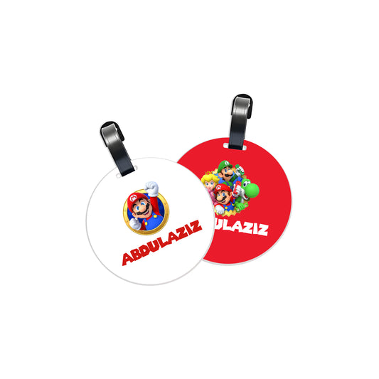 School Tags D136 - Mario