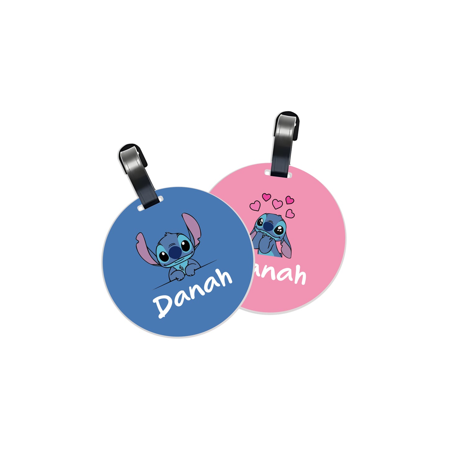 School Tags D125 - Stitch