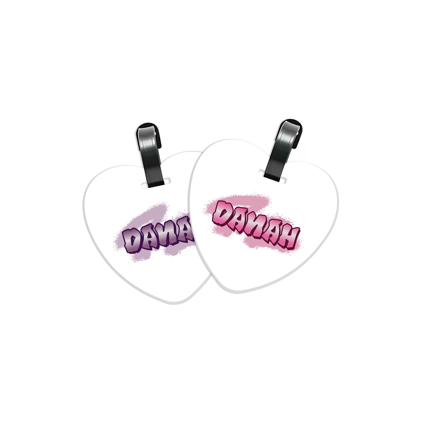 School Tags D142 - Graffiti Girl