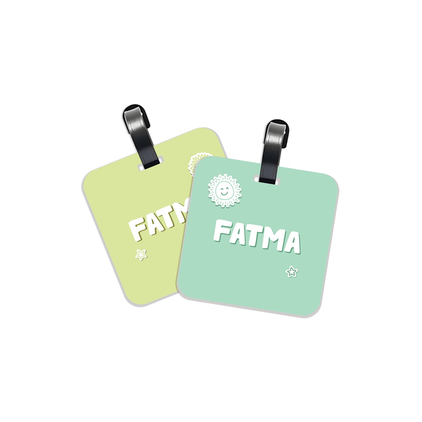 School Tags D149 - Pastel Sun