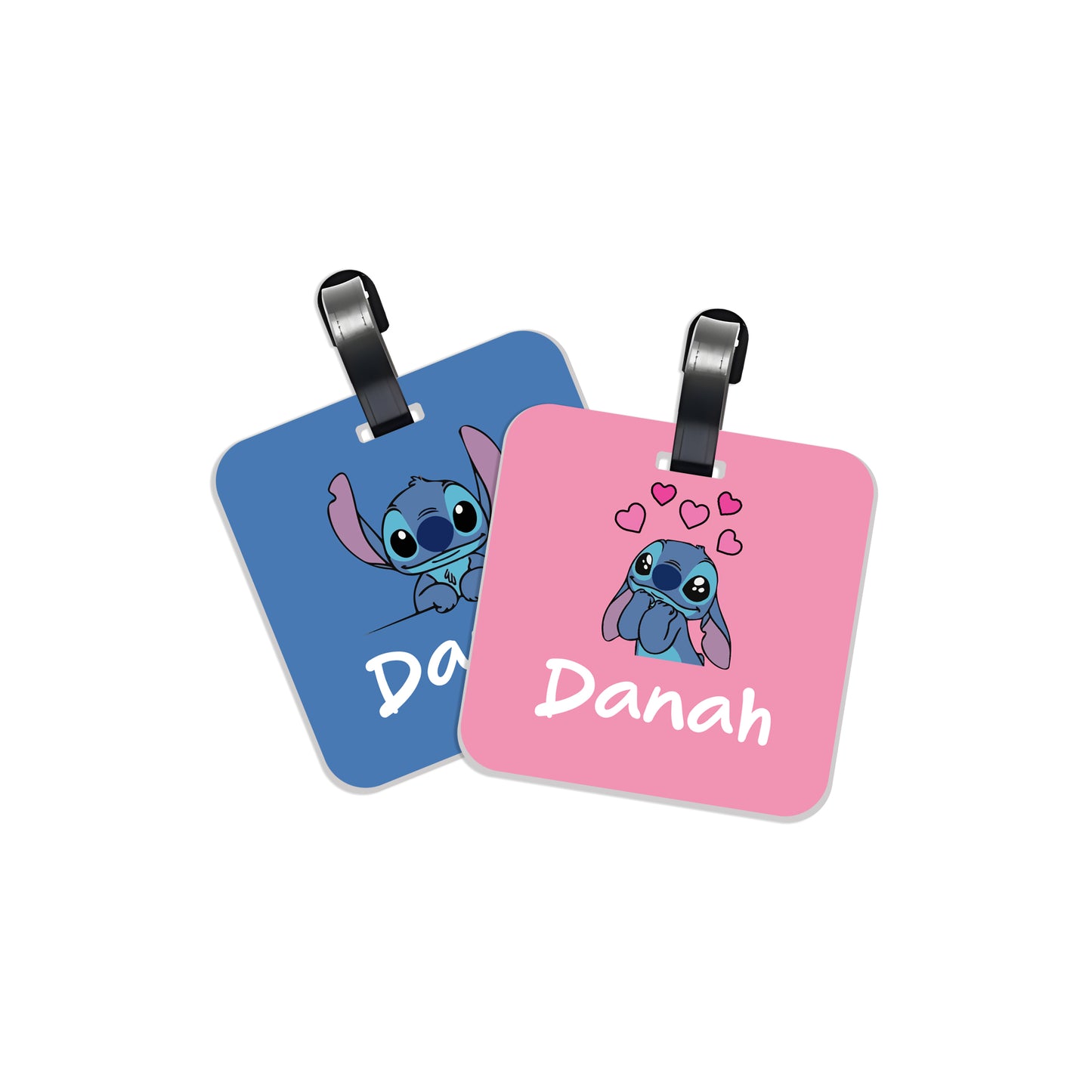 School Tags D125 - Stitch