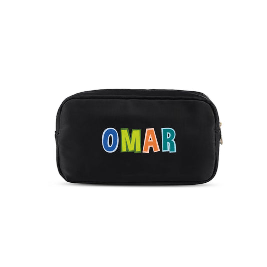 Black School Pouches 2025 - Letter Design