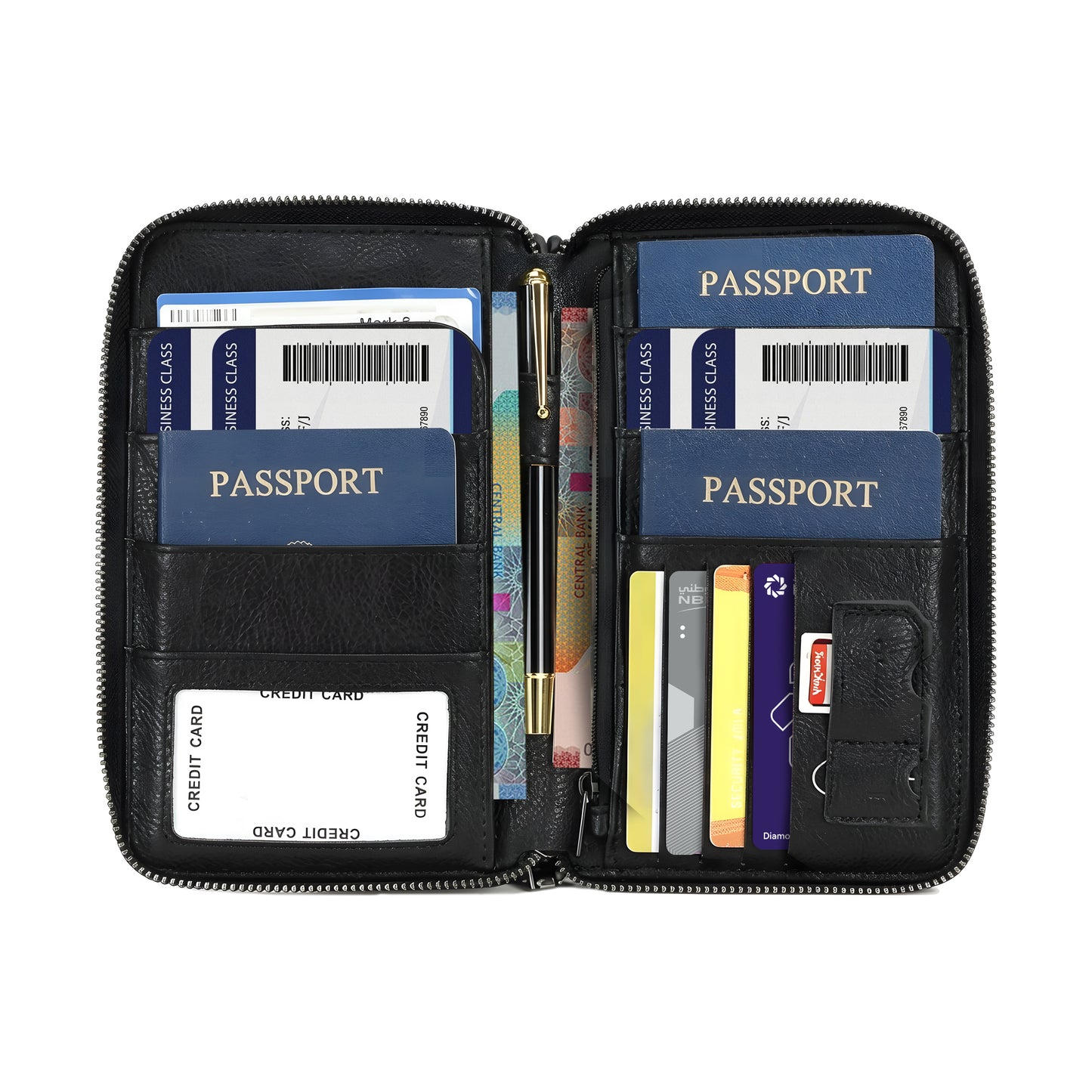 Black Passport Holder 01